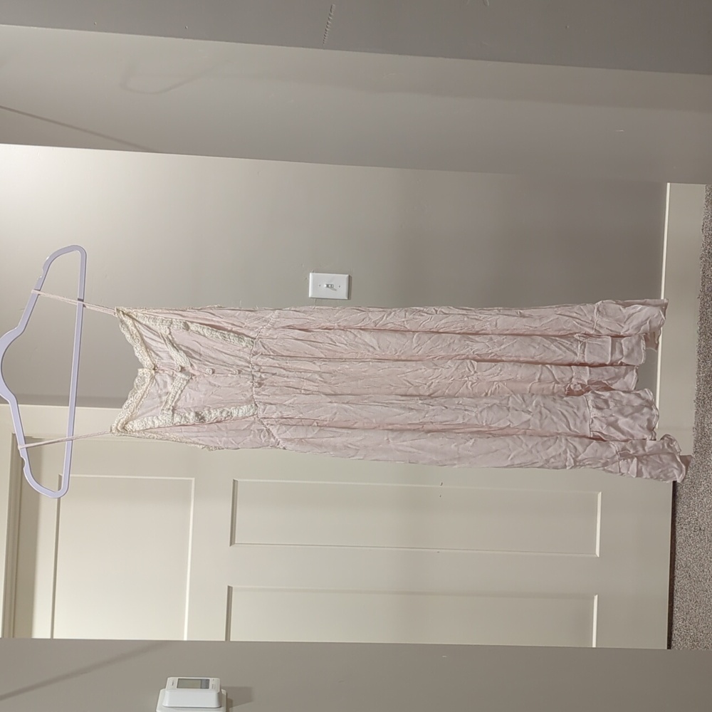 Spaghetti strap sundress, XL, Cream color